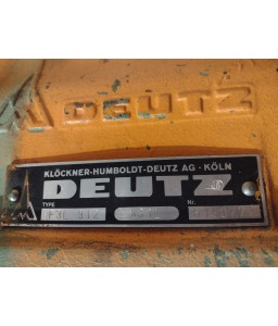 Bloc moteur F3L912 DEUTZ