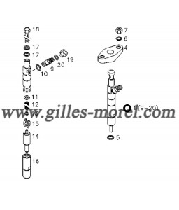 Injecteur/Gicleur Ref. 12152947