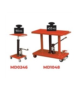 MD4059B Table hydraulique 1800 kg 815x1220 mm Levée 1500